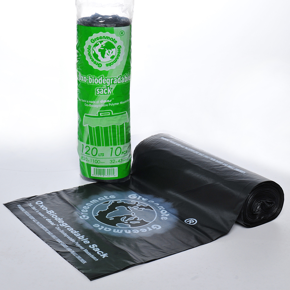 Black OxoBiodegradable Garbage Bag